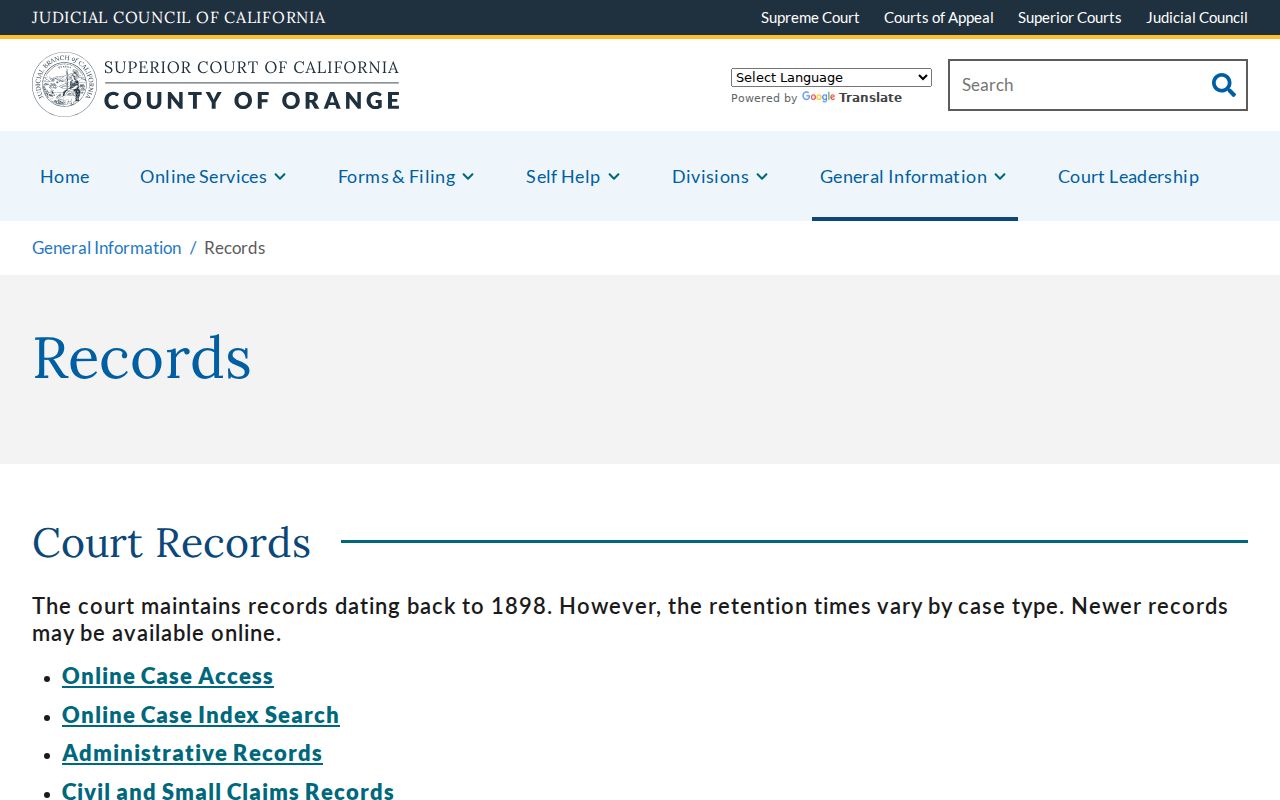 Laguna Niguel previous residents Orange County records access